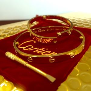 Love Bracelet 18k gp (Medium)